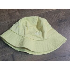 Obey Yellow Bucket Hat Embroidered Logo Cotton Twill Streetwear SunHat Men/Women